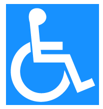 Accessibility symbol.